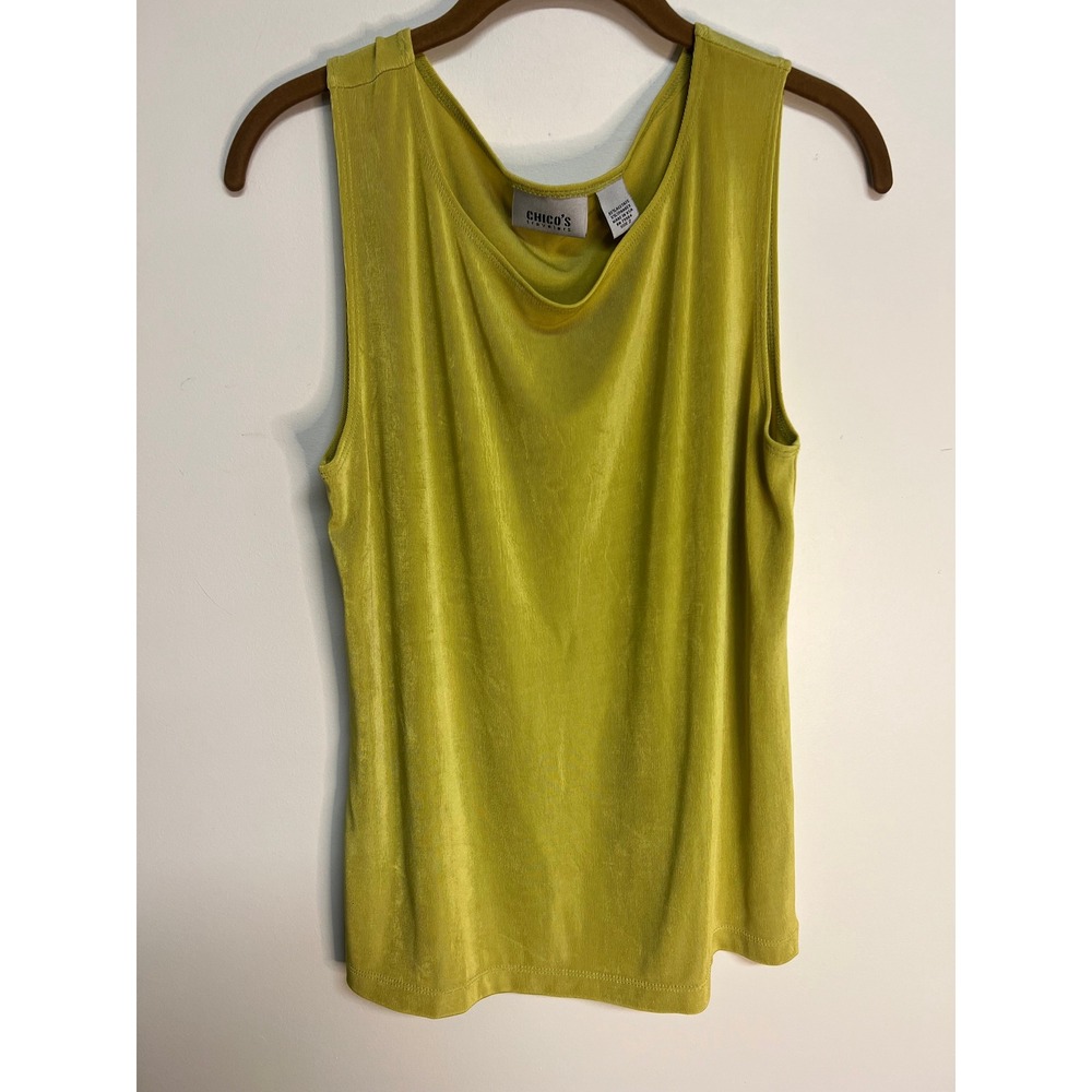 Chico's Yellow Tunic, Women's Large (2)